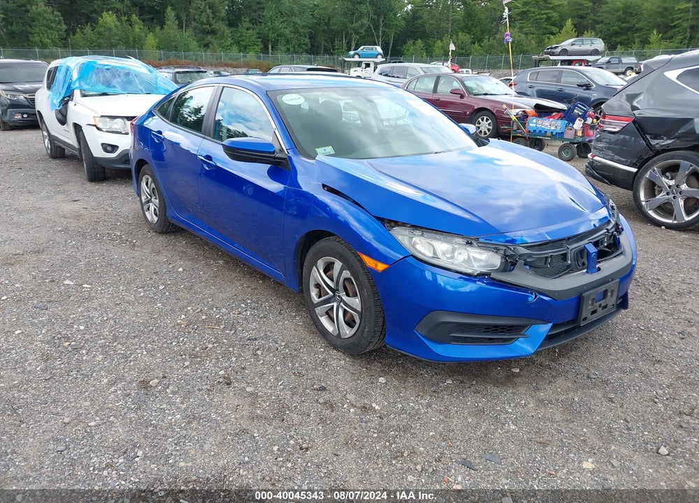 2016 HONDA CIVIC LX VIN: 19XFC2F59GE205186