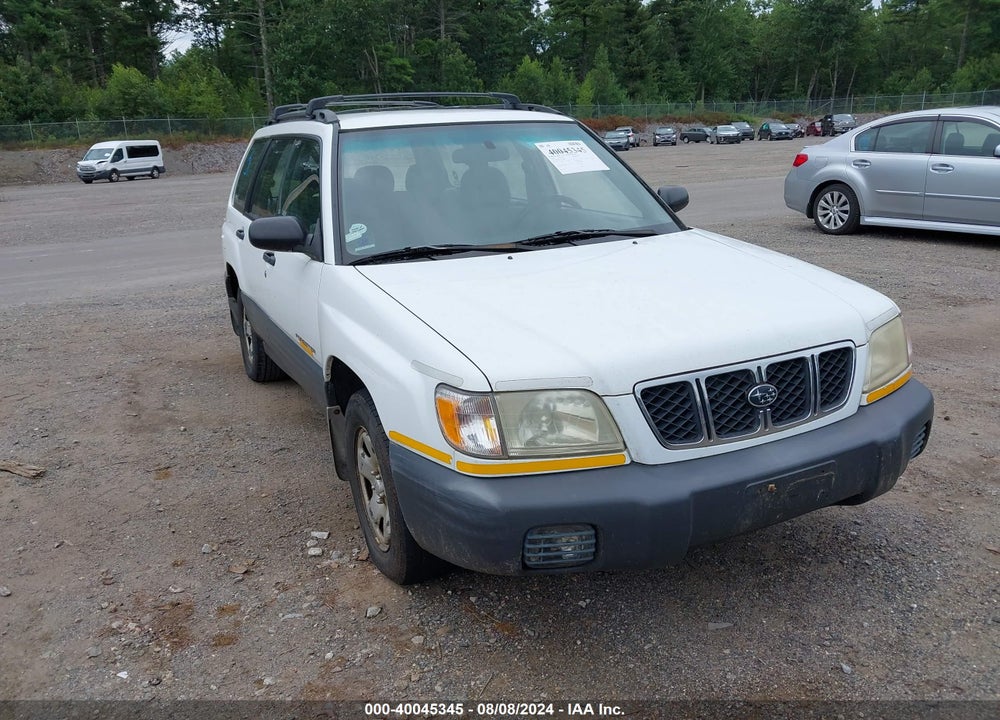 2002 SUBARU FORESTER L VIN: JF1SF63572H738809