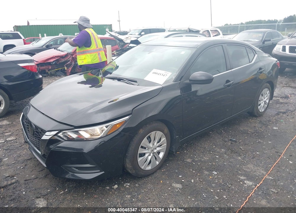 2022 NISSAN SENTRA S XTRONIC CVT VIN: 3N1AB8BV1NY279769