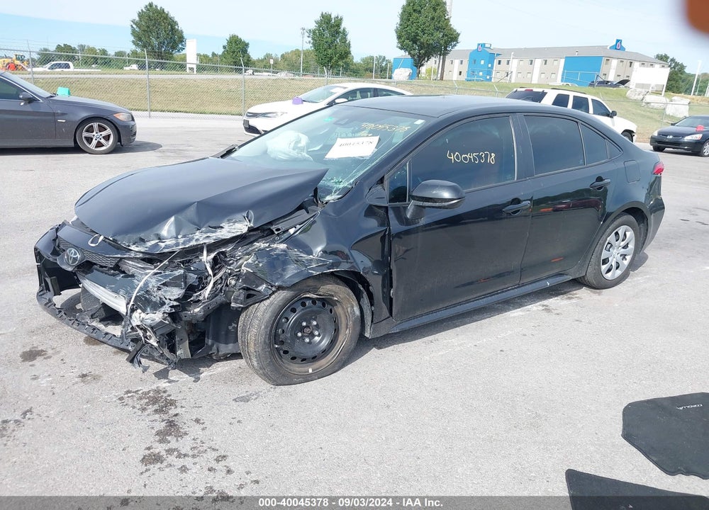 2022 TOYOTA COROLLA LE VIN: 5YFEPMAE2NP389241