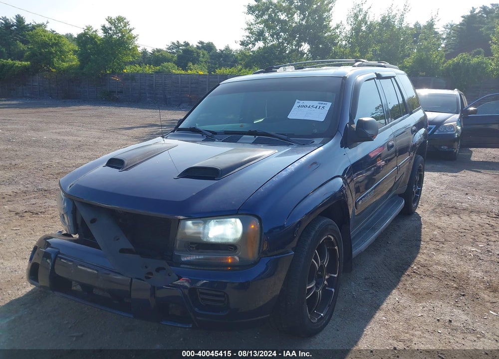 2002 CHEVROLET TRAILBLAZER LS VIN: 1GNDT13S722293826
