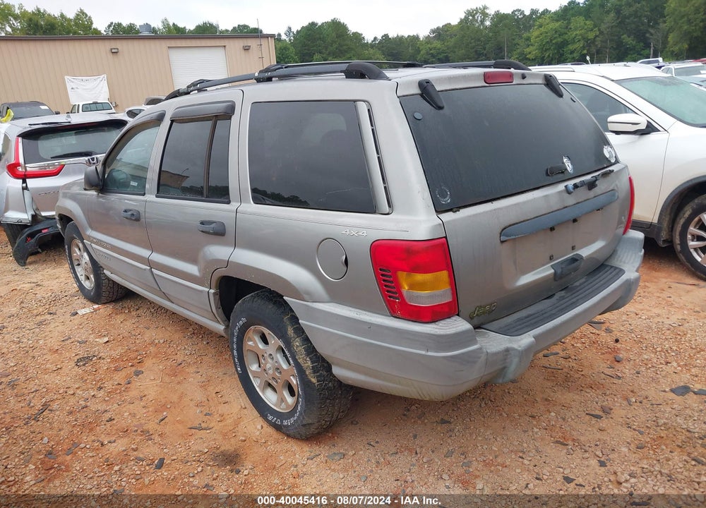 2000 JEEP GRAND CHEROKEE LAREDO VIN: 1J4GW48S8YC127108