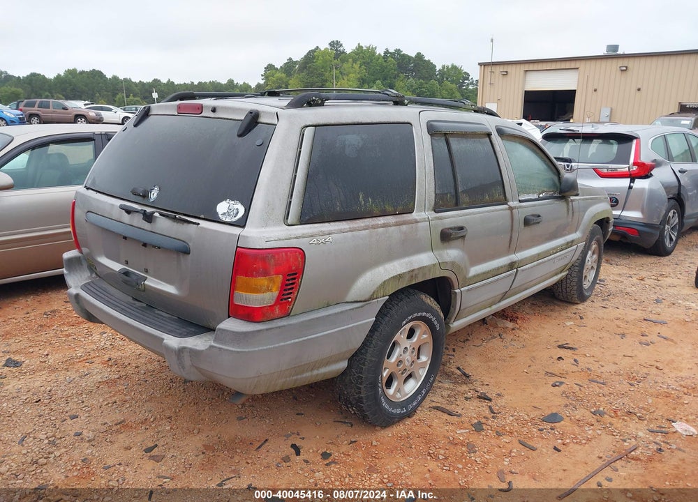2000 JEEP GRAND CHEROKEE LAREDO VIN: 1J4GW48S8YC127108