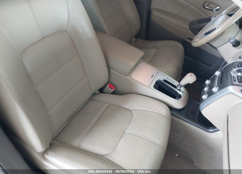 2012 NISSAN MURANO SL VIN: JN8AZ1MU2CW118697
