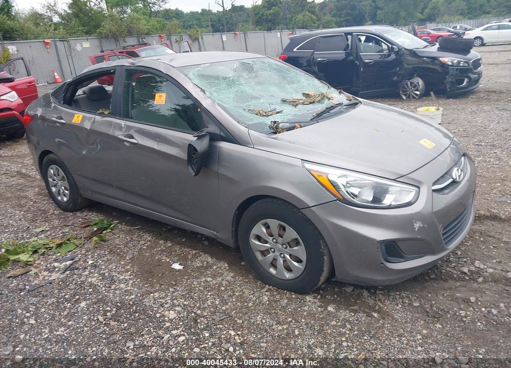 2017 HYUNDAI ACCENT SE VIN: KMHCT4AE3HU369036
