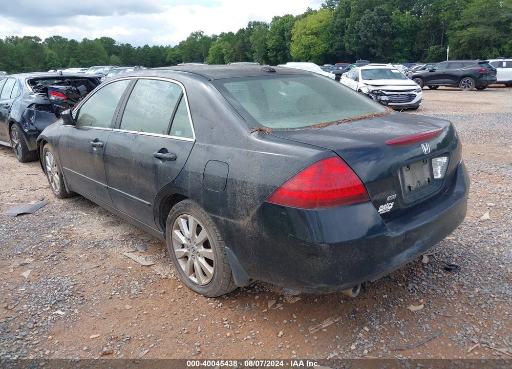 2007 HONDA ACCORD 3.0 EX VIN: 1HGCM66837A080594