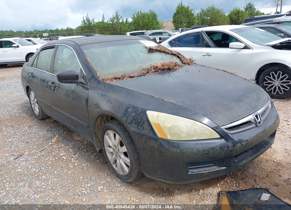2007 HONDA ACCORD 3.0 EX VIN: 1HGCM66837A080594