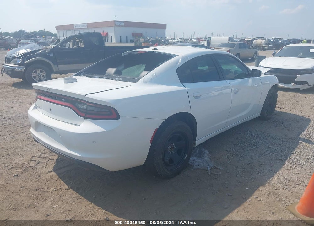 2021 DODGE CHARGER POLICE RWD VIN: 2C3CDXAT8MH662854
