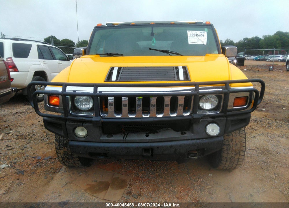 2004 HUMMER H2 VIN: 5GRGN23U14H122012