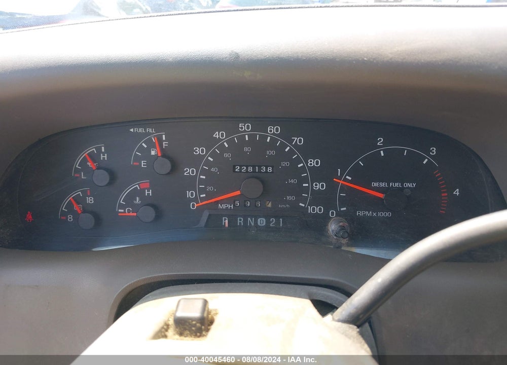 2001 FORD F 350 VIN: 1FTSX31F81EB12140