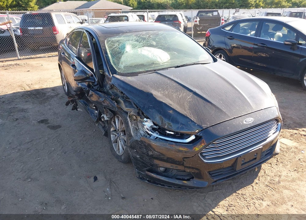 2016 FORD FUSION SE VIN: 3FA6P0T95GR167521