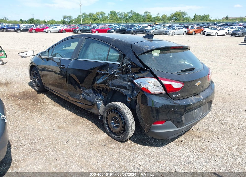 2017 CHEVROLET CRUZE LT AUTO VIN: 3G1BE6SM8HS618807