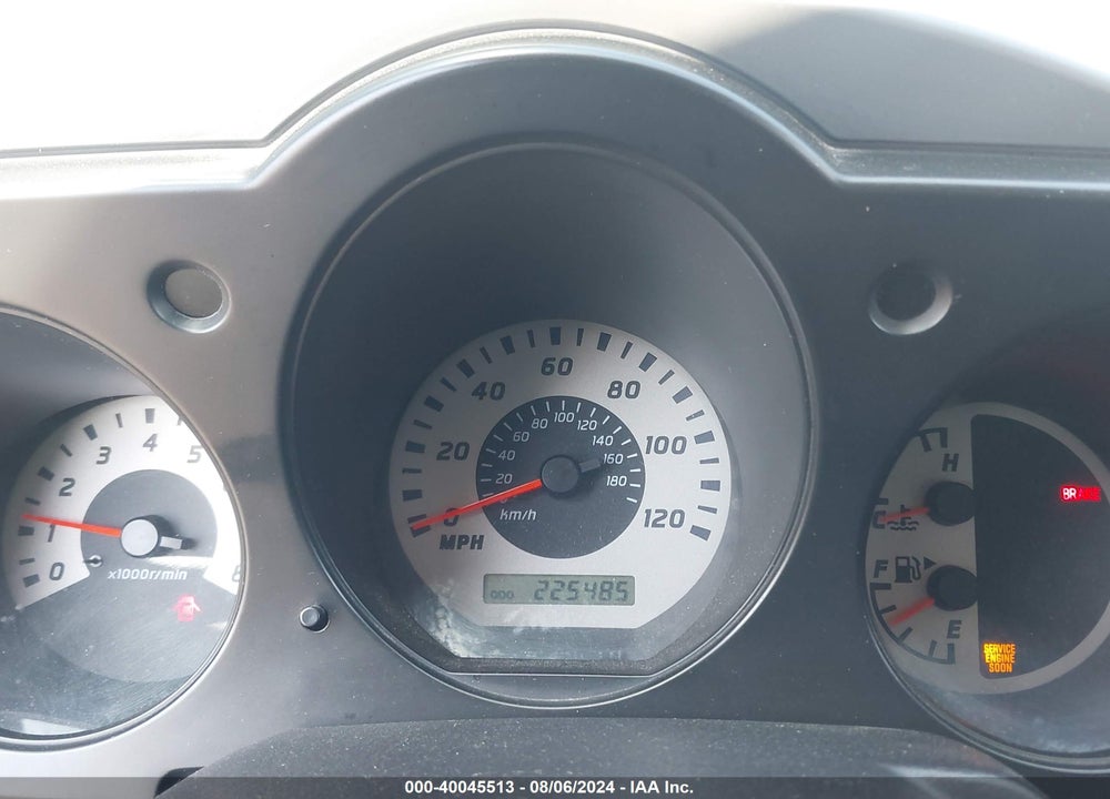 2004 NISSAN XTERRA XE VIN: 5N1ED28T04C651634