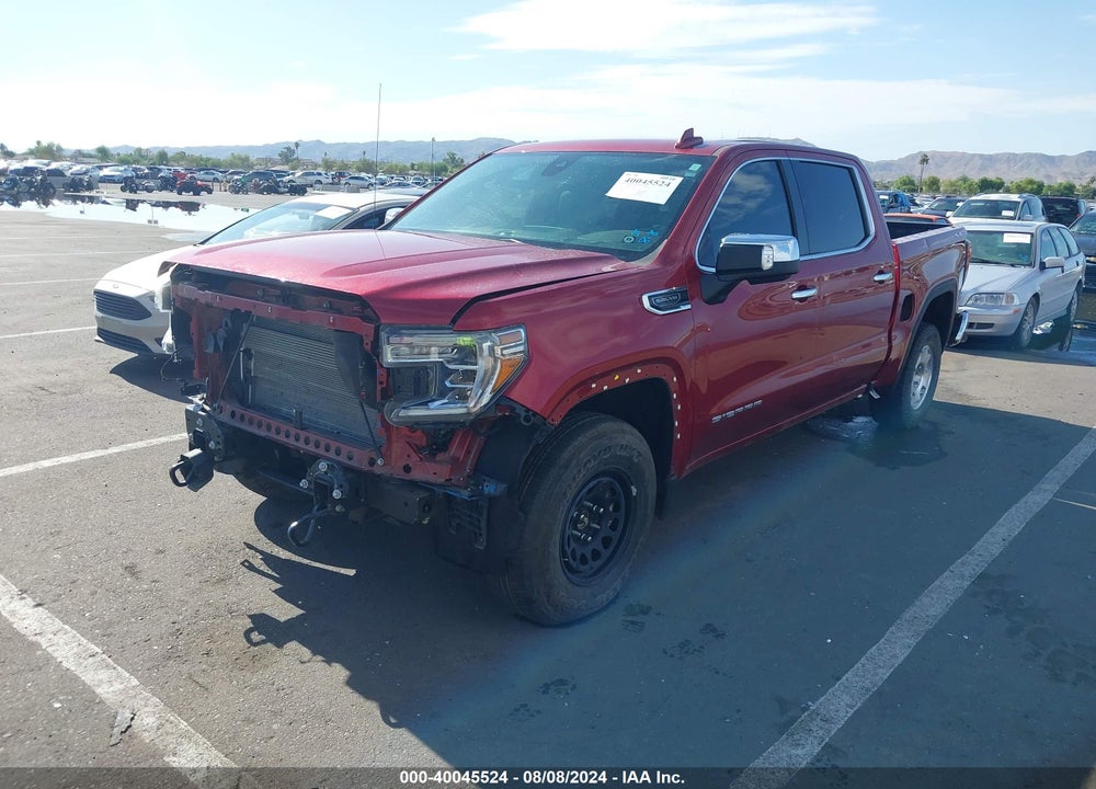 2019 GMC SIERRA 1500 SLT VIN: 3GTU9DED8KG224092