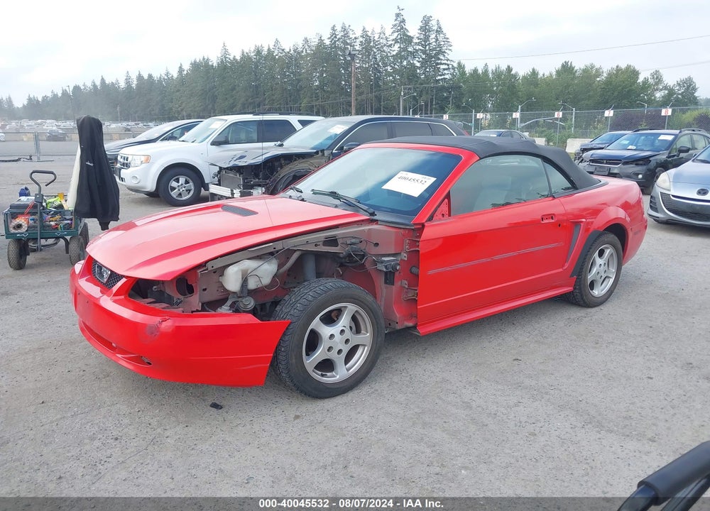 2002 FORD MUSTANG VIN: 1FAFP444X2F140539