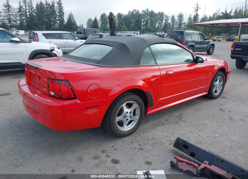 2002 FORD MUSTANG VIN: 1FAFP444X2F140539