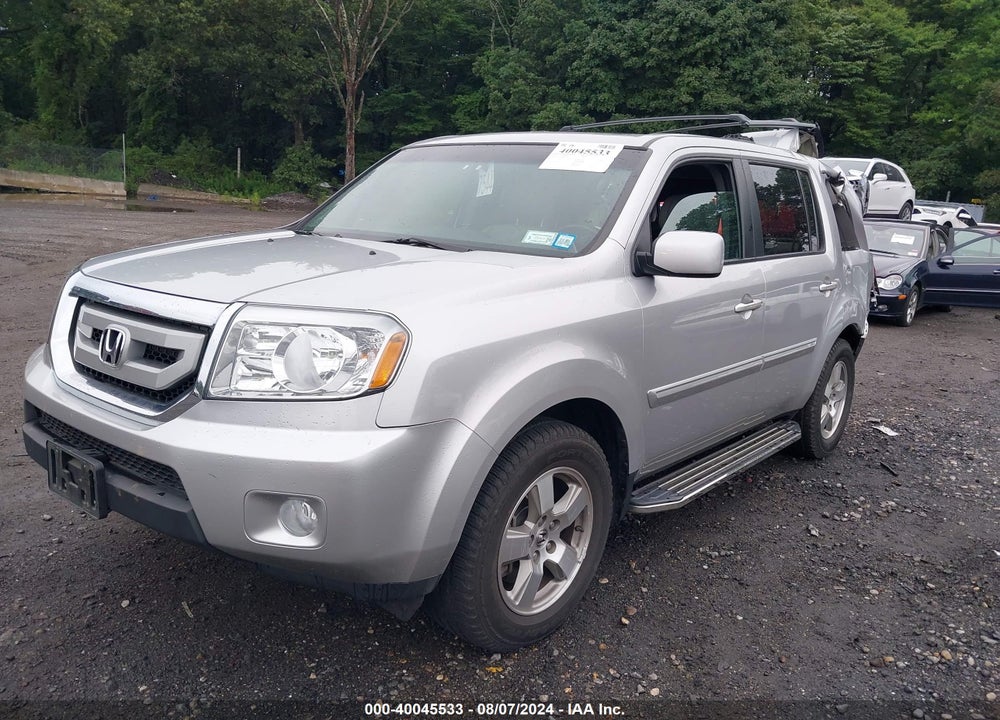 2011 HONDA PILOT EX-L VIN: 5FNYF4H53BB075966