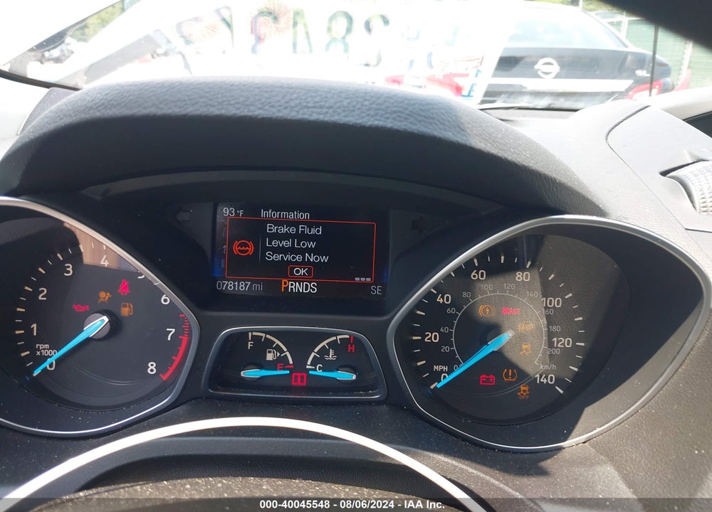 2017 FORD ESCAPE S VIN: 1FMCU0F78HUA20700