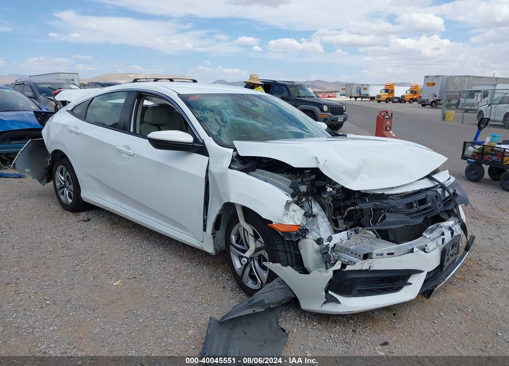2018 HONDA CIVIC LX VIN: 19XFC2F59JE008980