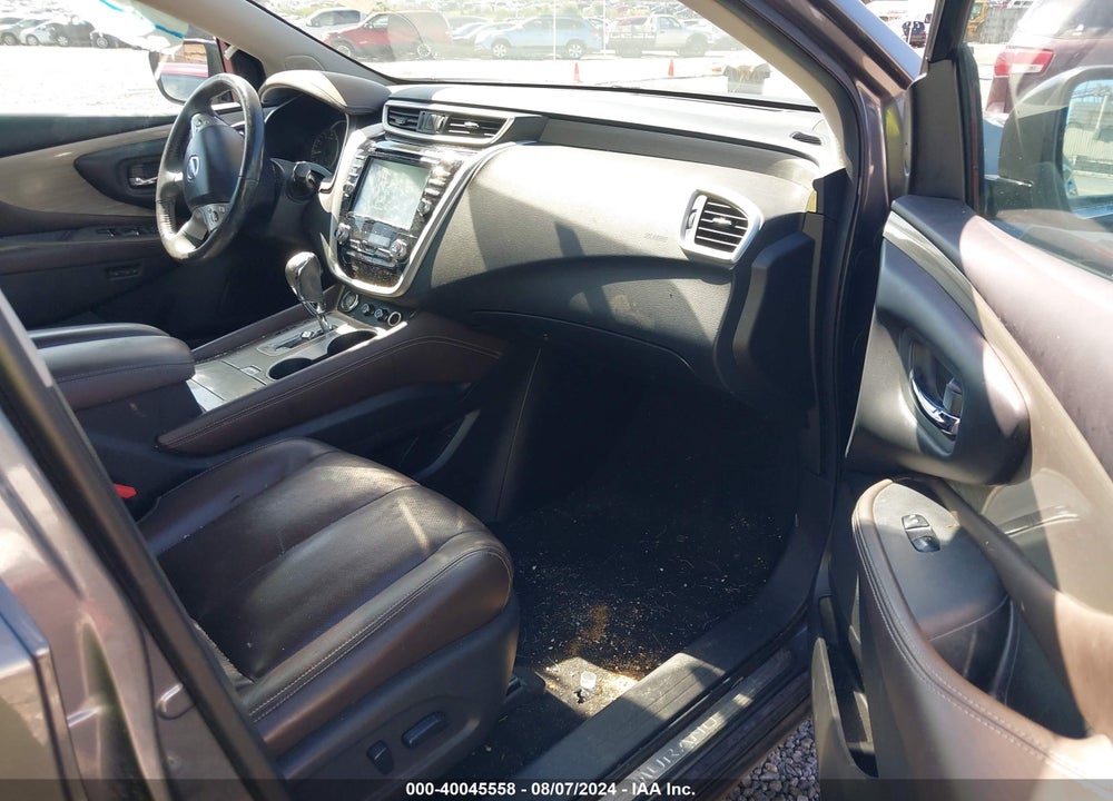 2017 NISSAN MURANO PLATINUM VIN: 5N1AZ2MHXHN106956
