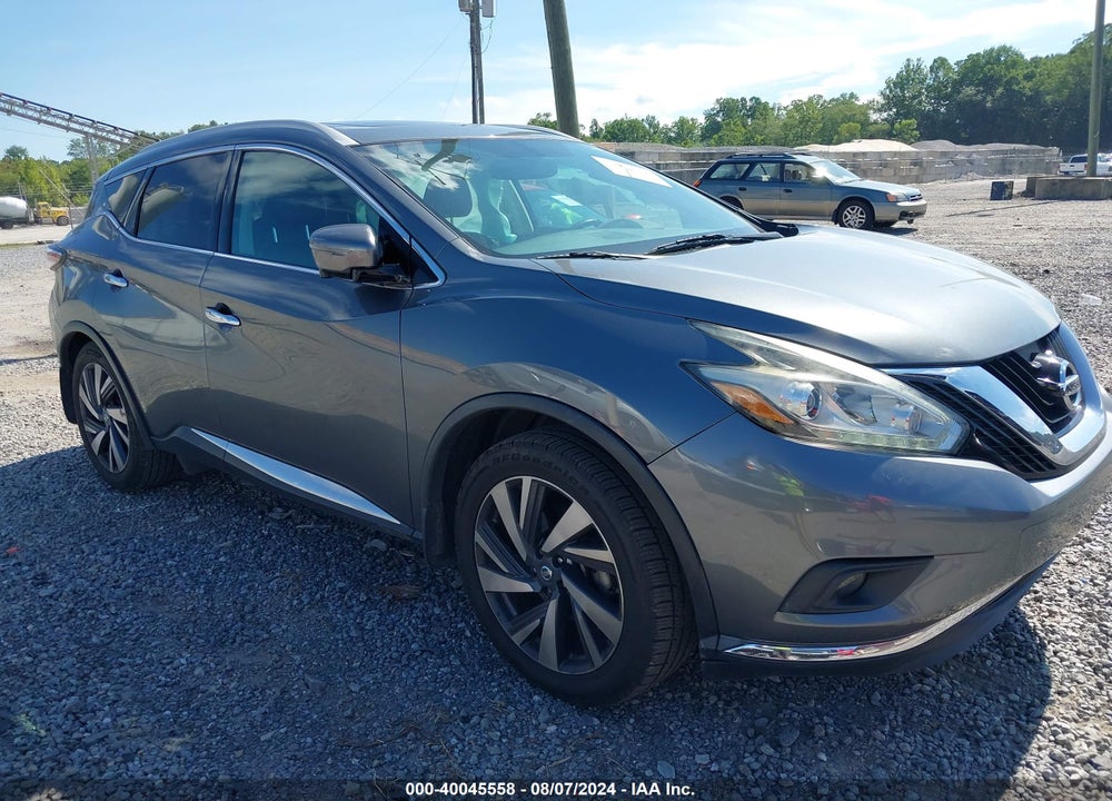 2017 NISSAN MURANO PLATINUM VIN: 5N1AZ2MHXHN106956