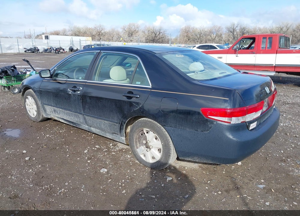 2003 HONDA ACCORD 2.4 LX VIN: 1HGCM56413A096116