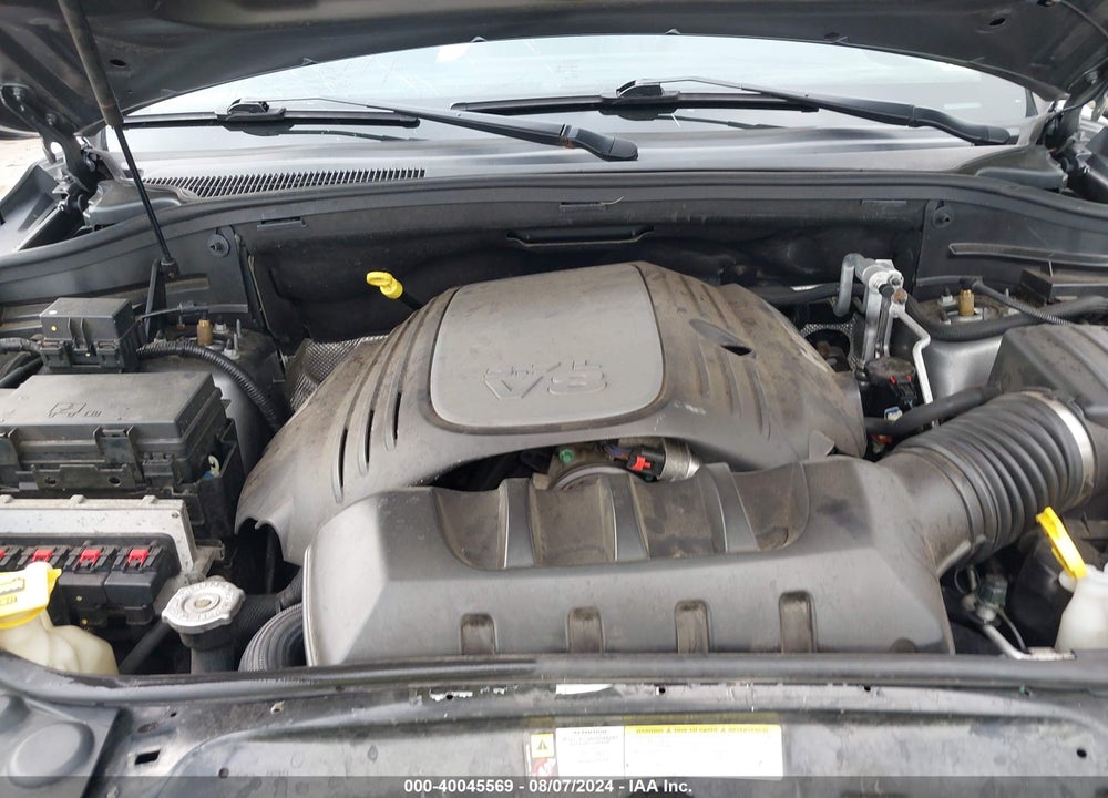 2012 JEEP GRAND CHEROKEE OVERLAND VIN: 1C4RJFCT8CC345471