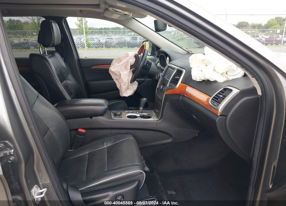 2012 JEEP GRAND CHEROKEE OVERLAND VIN: 1C4RJFCT8CC345471
