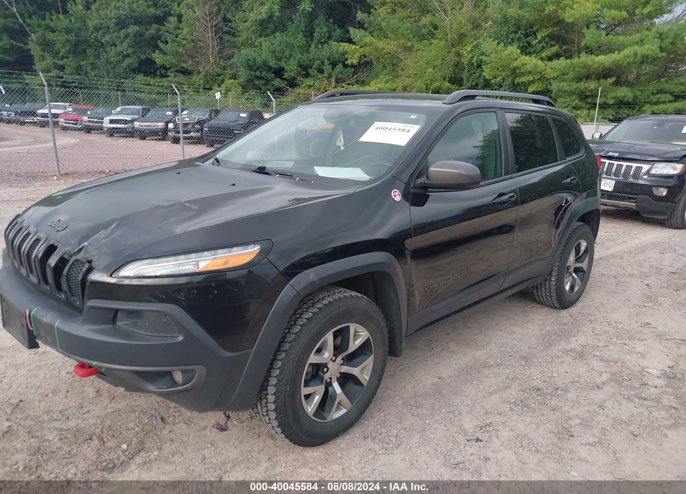 2014 JEEP CHEROKEE TRAILHAWK VIN: 1C4PJMBS1EW275883