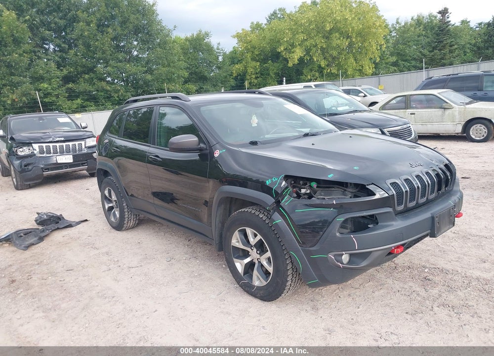 2014 JEEP CHEROKEE TRAILHAWK VIN: 1C4PJMBS1EW275883