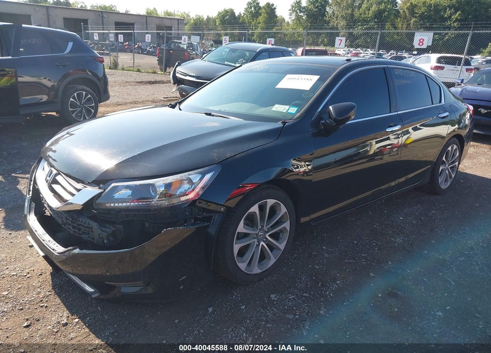 2015 HONDA ACCORD SPORT VIN: 1HGCR2F53FA129632
