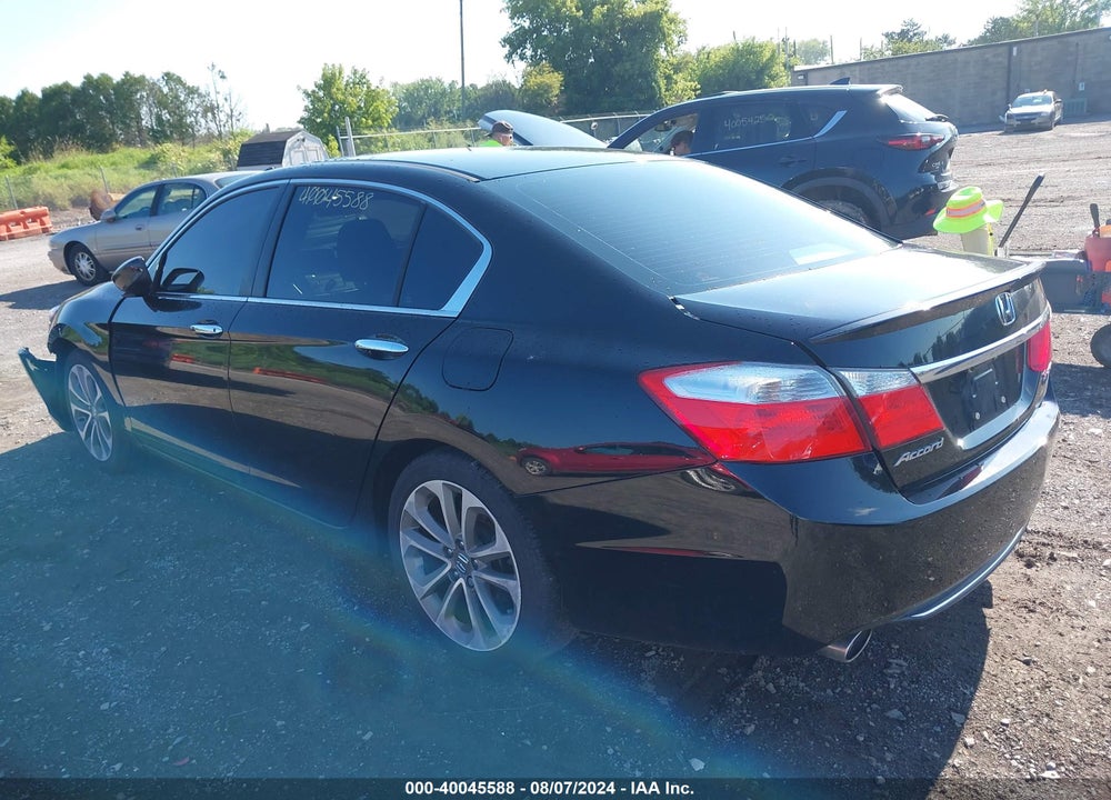 2015 HONDA ACCORD SPORT VIN: 1HGCR2F53FA129632