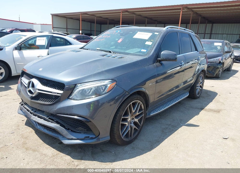 2016 MERCEDES-BENZ AMG GLE 63 S 4MATIC VIN: 4JGDA7FB8GA760595