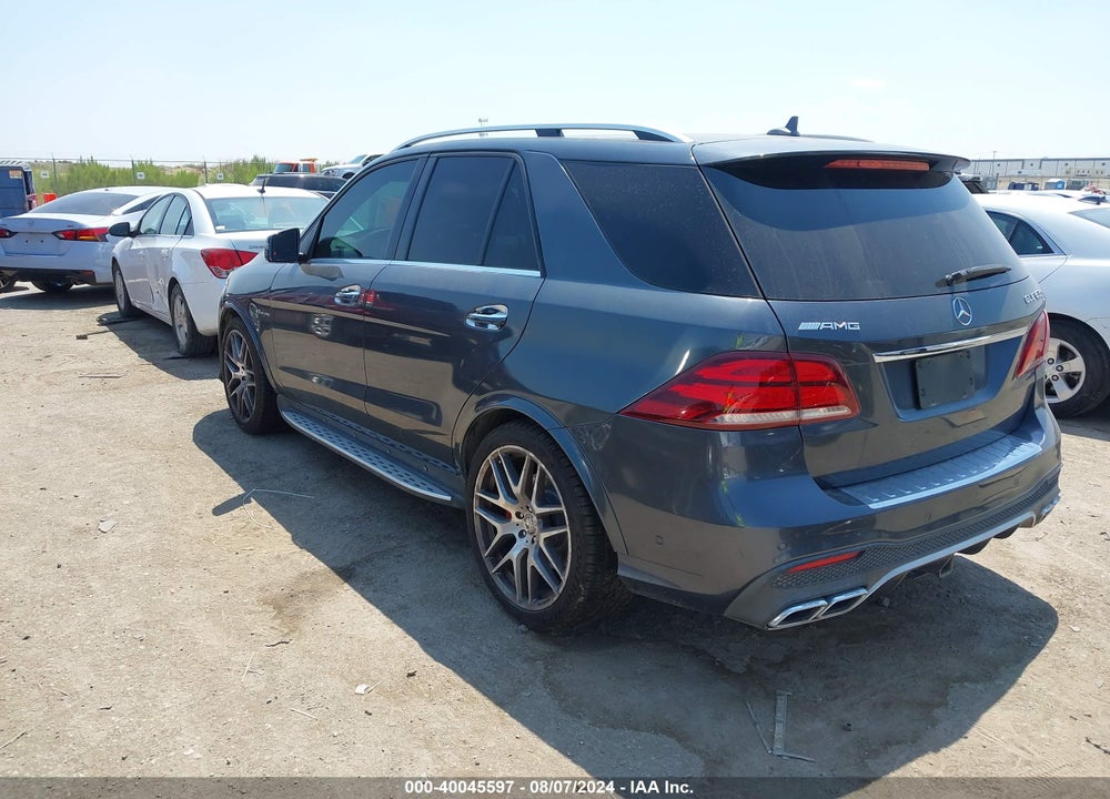 2016 MERCEDES-BENZ AMG GLE 63 S 4MATIC VIN: 4JGDA7FB8GA760595