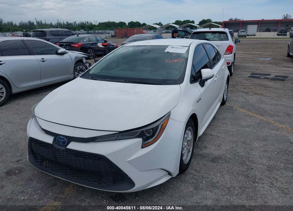 2020 TOYOTA COROLLA HYBRID LE VIN: JTDEBRBE7LJ014036