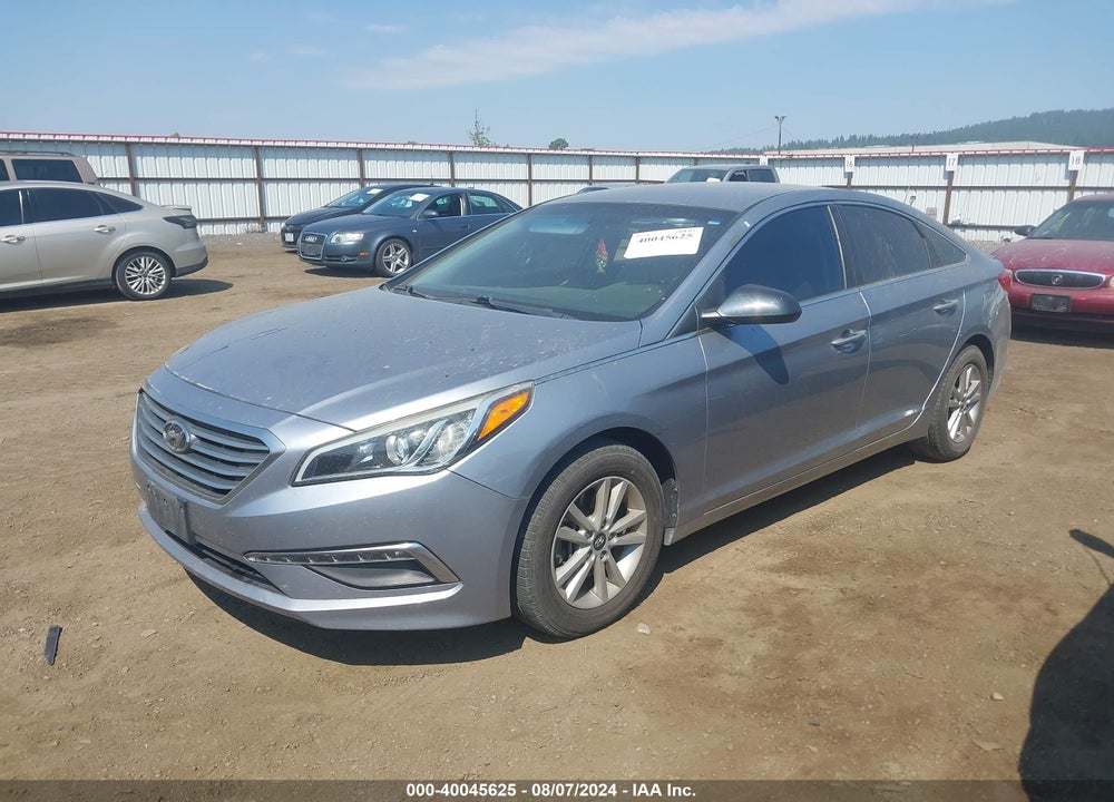 2015 HYUNDAI SONATA SE VIN: 5NPE24AF7FH187632