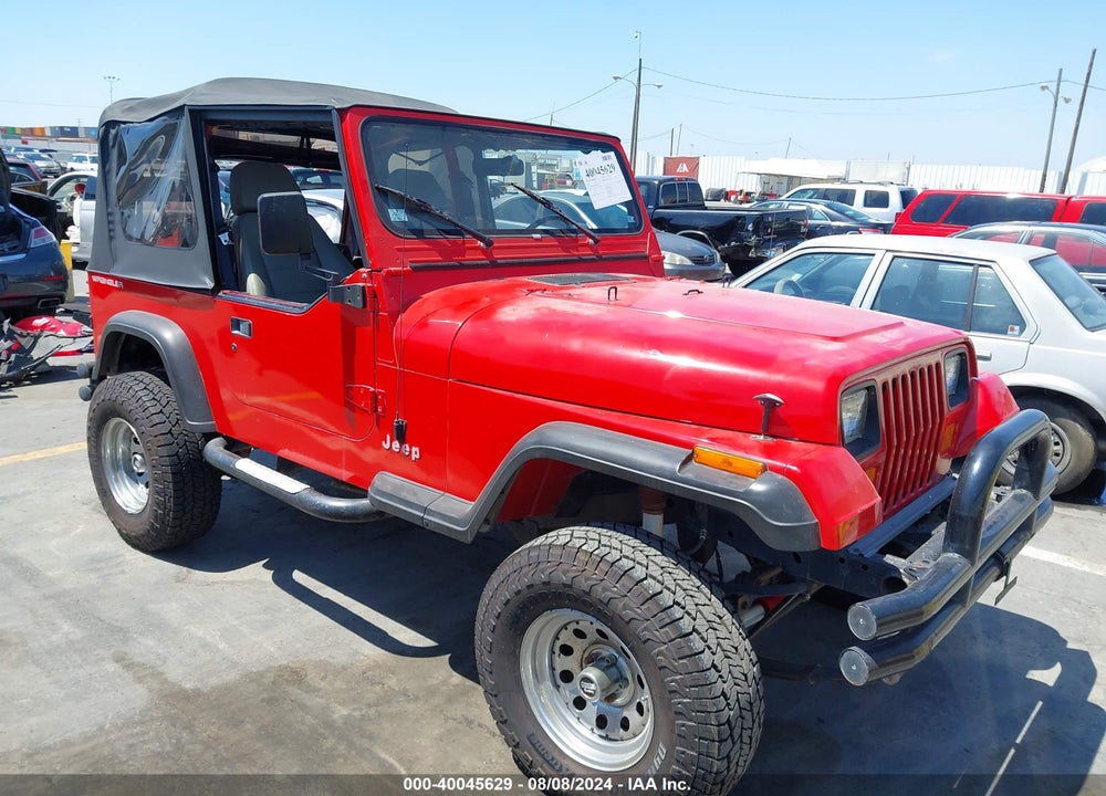 1995 JEEP WRANGLER / YJ S/RIO GRANDE VIN: 1J4FY19P6SP249173