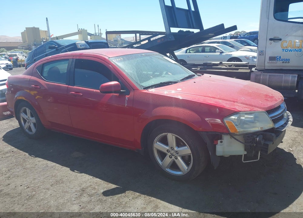 2011 DODGE AVENGER MAINSTREET VIN: 1B3BD1FB9BN561039