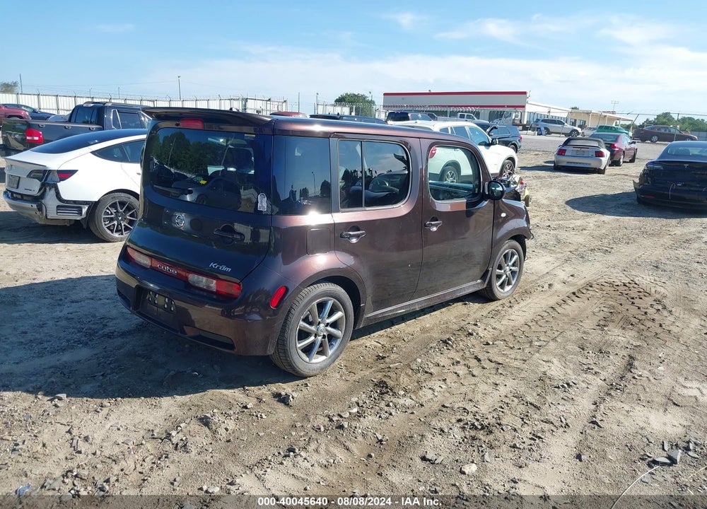 2009 NISSAN CUBE 1.8 KROM VIN: JN8AZ28R69T129224