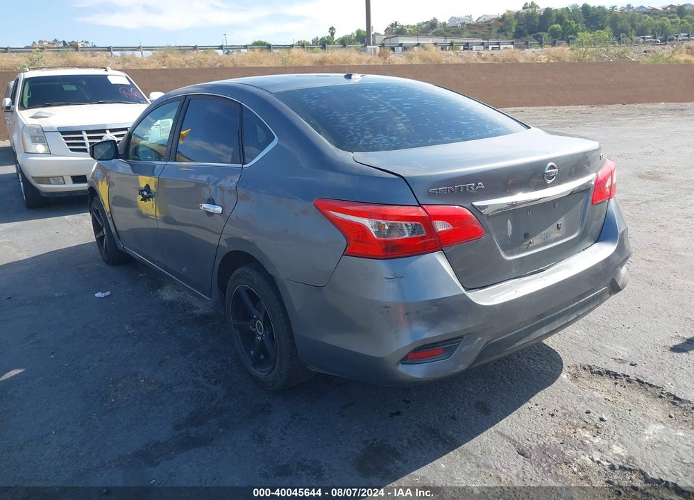 2017 NISSAN SENTRA SV VIN: 3N1AB7AP4HY374067