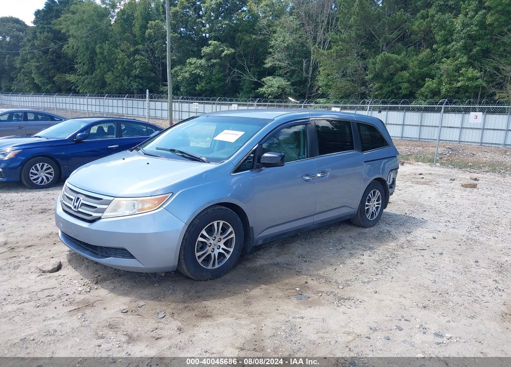 2011 HONDA ODYSSEY EX VIN: 5FNRL5H4XBB037855