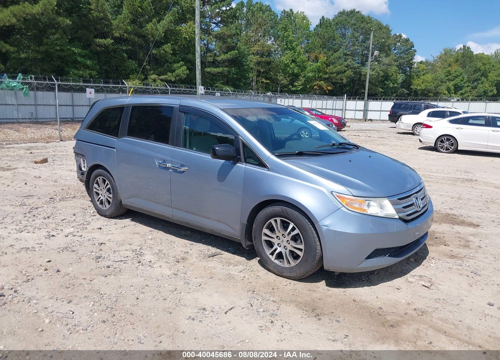 2011 HONDA ODYSSEY EX VIN: 5FNRL5H4XBB037855