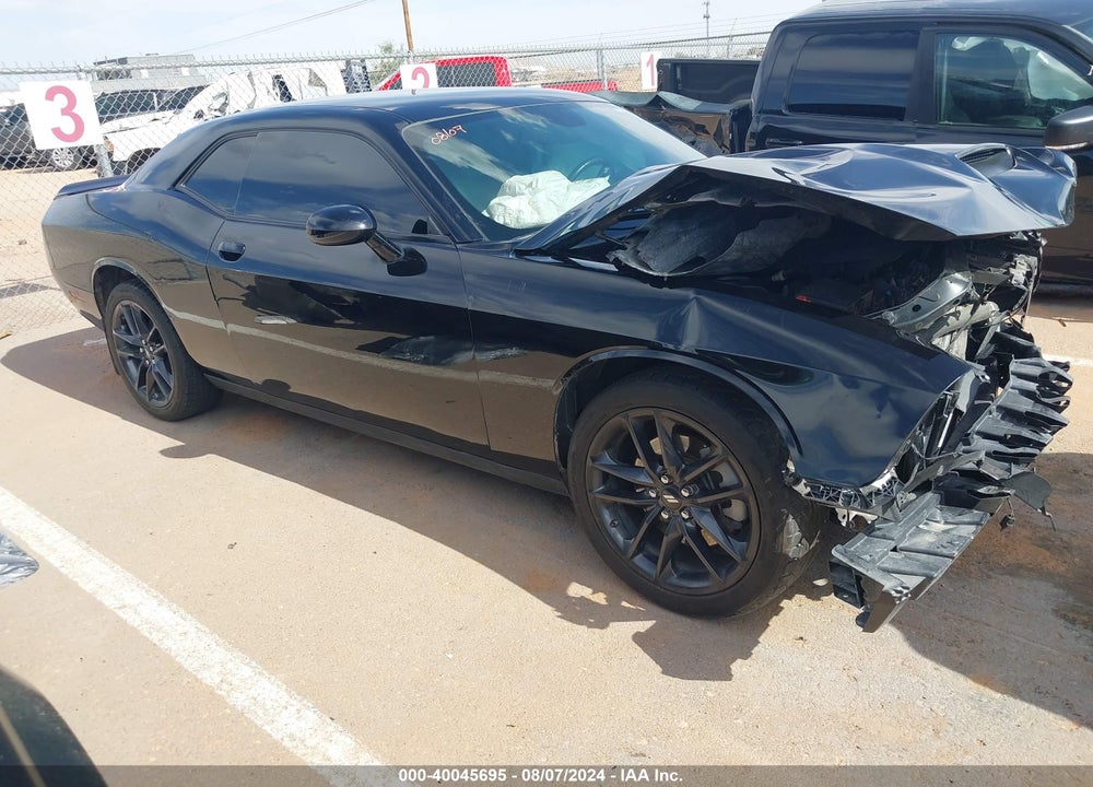 2022 DODGE CHALLENGER GT AWD VIN: 2C3CDZKG9NH109547