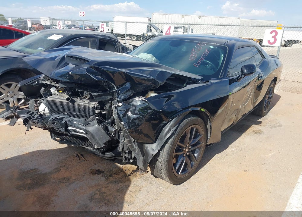2022 DODGE CHALLENGER GT AWD VIN: 2C3CDZKG9NH109547
