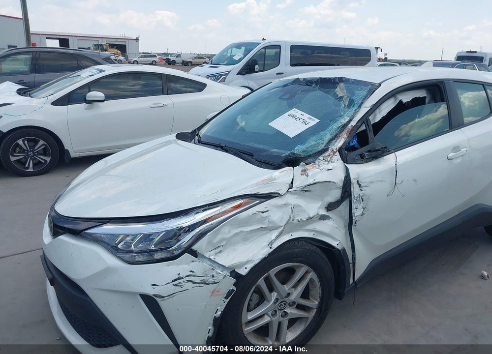 2021 TOYOTA C-HR LE VIN: JTNKHMBX3M1107123