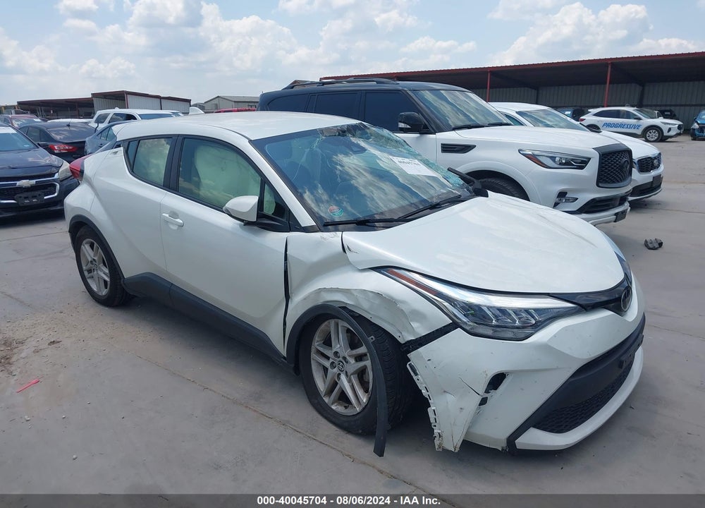 2021 TOYOTA C-HR LE VIN: JTNKHMBX3M1107123