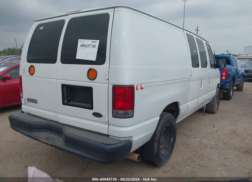 2007 FORD E-250 COMMERCIAL/RECREATIONAL VIN: 1FTNE24L87DA52924