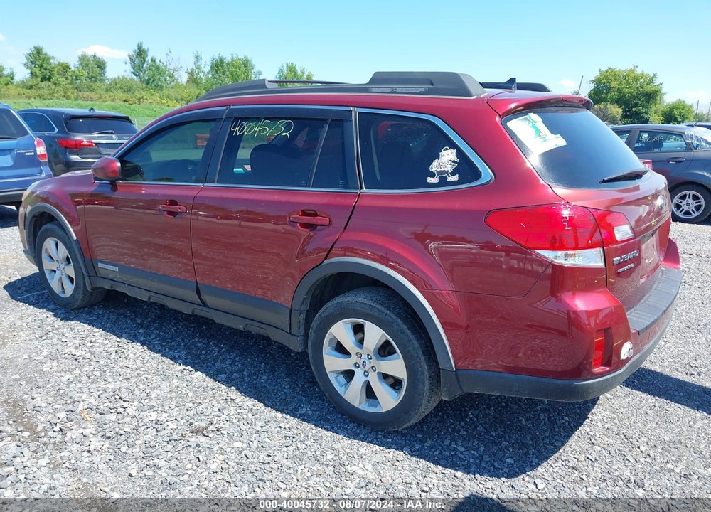 2012 SUBARU OUTBACK 3.6R LIMITED VIN: 4S4BRDLC3C2244533