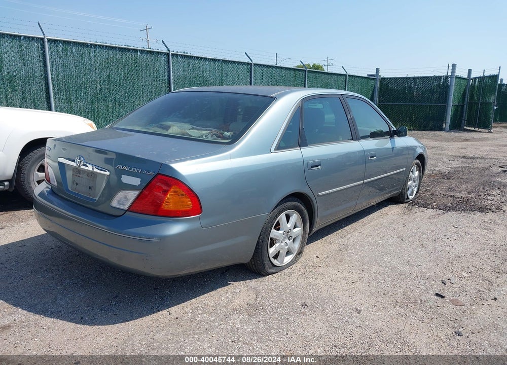 2000 TOYOTA AVALON XLS VIN: 4T1BF28B3YU048147
