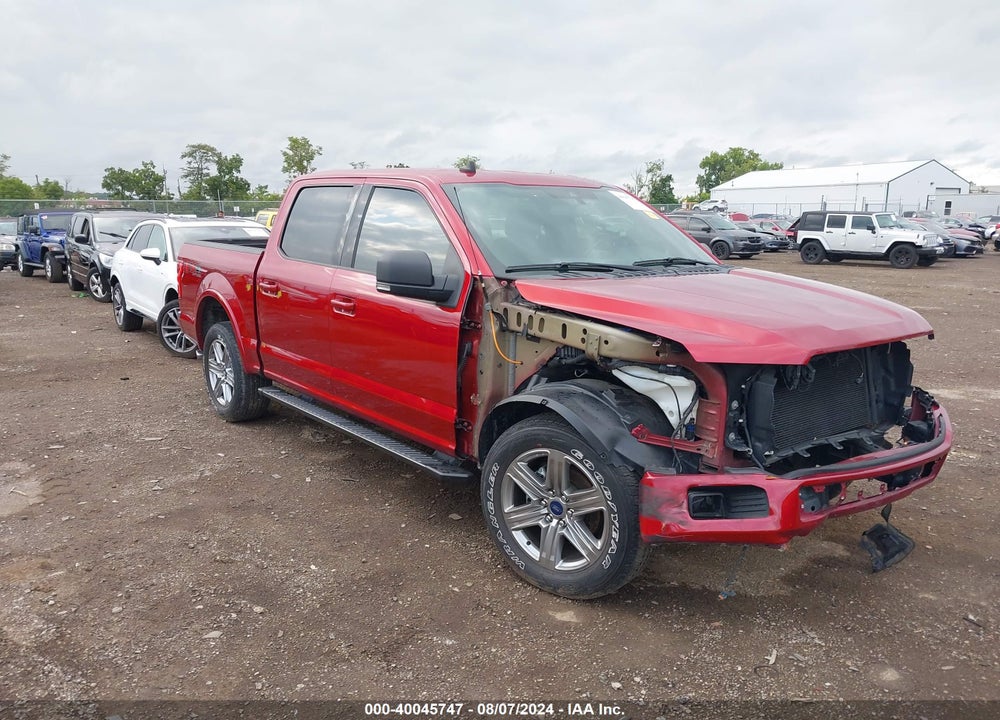 2019 FORD F-150 XLT VIN: 1FTEW1E56KFB61015